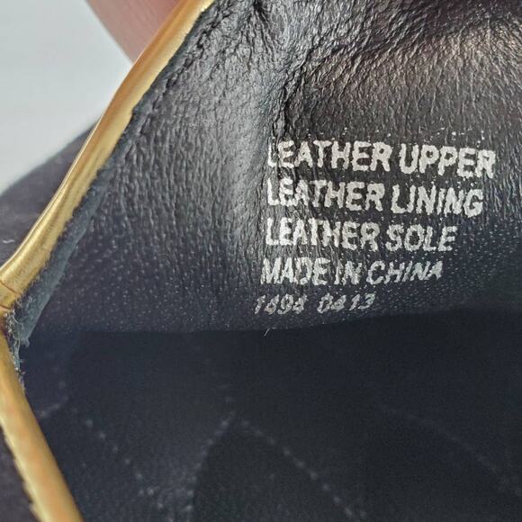 Brian Atwood Claudelle Mens Suede Black Smoking Slippers 8 Black Slip on Loafers - Picture 5 of 12